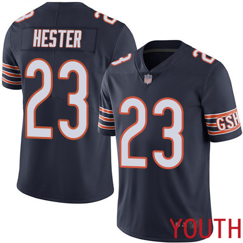 Chicago Bears Limited Navy Blue Youth Devin Hester Home Jersey NFL Football 23 Vapor Untouchable